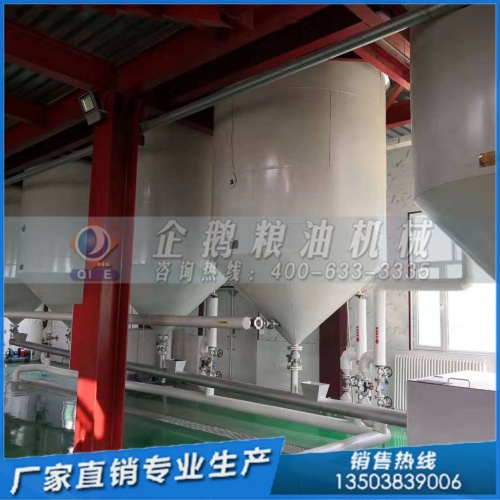 茶籽油加工生產(chǎn)線 企鵝糧油機(jī)械壓榨浸出精煉設(shè)備全都有